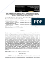 TRABALHANDO COM CONTOS DE FADAS COMO INCENTIVO À LEITURA E ESCRITA NO PROCESSO DE ALFABETIZAÇÃO