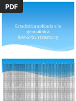 Estadística aplicada a la geoquímica (1)