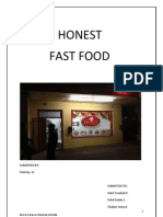 Honest Fast Food