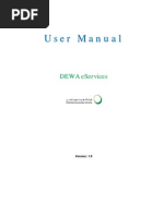 DEWA UserManual