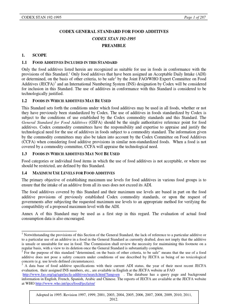 Codex Alimentarius 2012 | PDF | Cream | Buttermilk