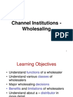 Channels - Wholeselling