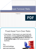 Fixed Asset Turnover Ratio & ROE