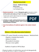 Biopharmaceuticals: Pharmaceutical Substances: Medicinal Therapy