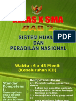 BAB II (Sistem Hukum Dan Peradilan Nasional)