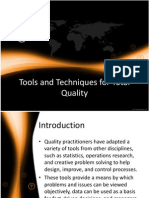 Tools and Techniques For Total Quality 2