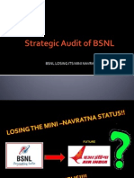 Strategic Audit of BSNL