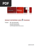 RHEL 5 Training