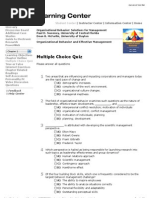 Download Organizational BehaviorMultiple Choice Quiz by Prateek Mittal SN113704802 doc pdf