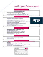 Study Support for Your Gateway Exam