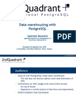Bartolini Datawarehousing With Postgresql