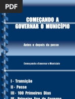 Apresentação Transição 2012