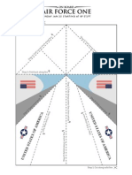 Air Force One Paper Airplane