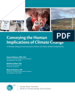 Conveying the Human Implications of Climate Change-4C Communication Primer -
