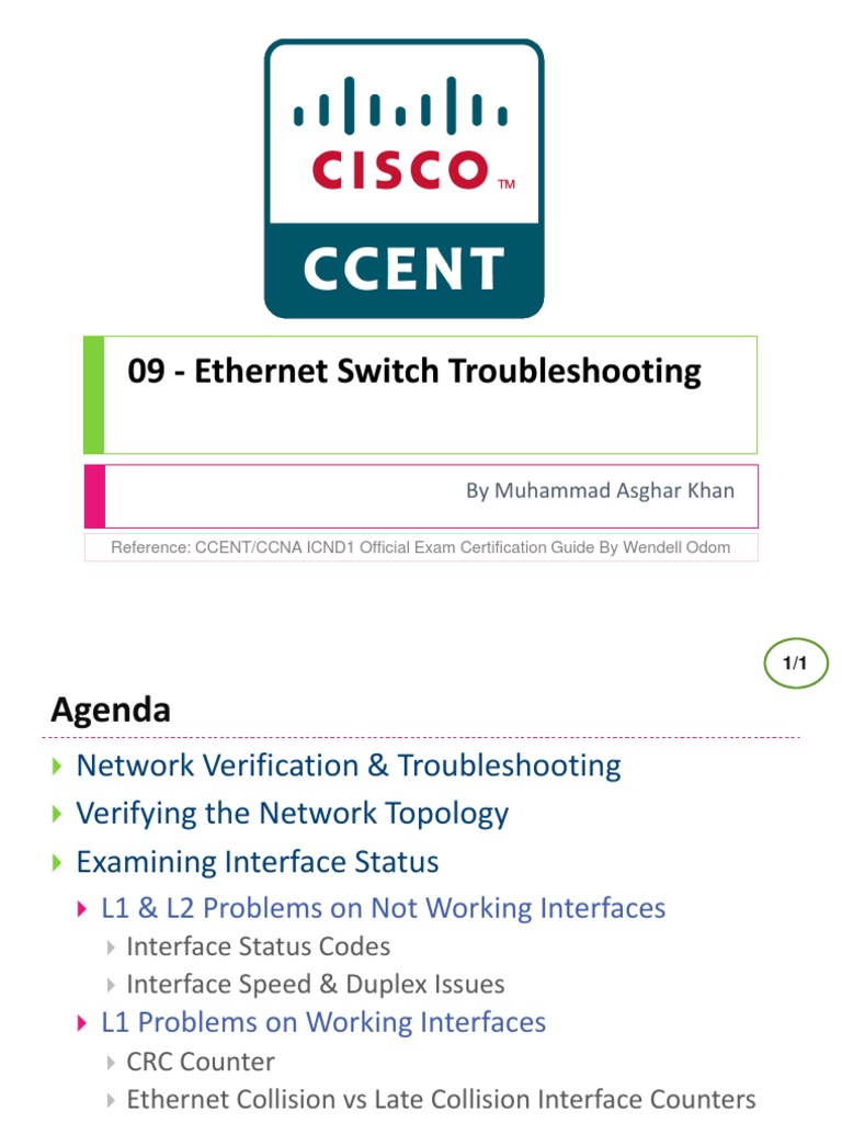 09 Switch Troubleshooting PDF Network Switch
