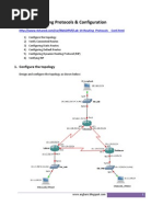 Lab - 14 - Routing Protocols & Configuration