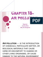 Hapter AIR Pollution: Reporter: Jessica Dino May Ann Borgonia