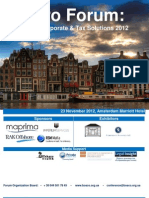 TaxPro Forum Amsterdam 2012