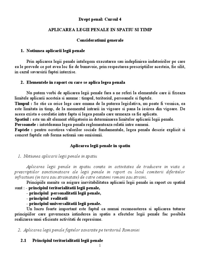 Aplicarea Legii Penale Mai Favorabile