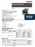 OMRON - E5CZ Datasheet