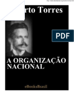 A Organização Nacional - Alberto Torres