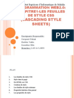 (Cascading Style Sheets) : Programmation Web2.0: Chapitre1-Les Feuilles de Style Css