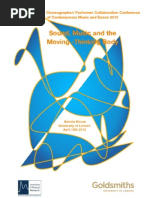 Sound, Music and the Moving Thinking Body