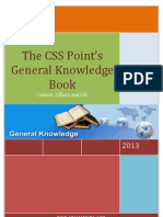 The CSS Point's General Knowledge Book I
