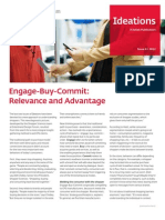 Interbrand Design Forum Newsletter: "Engage-Buy-Commit: Relevance and Advantage"