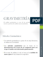 Gravimetría 2012