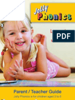 Jolly Phonics Parent Teacher Guide