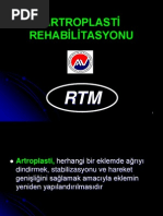 Artroplasti Rehabilitasyonu