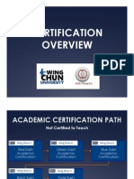 Certification Overview