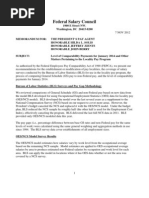 Download Locality Pay Recommendations 2012 by FedSmith Inc SN113817213 doc pdf