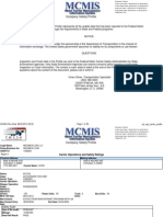 Megabus Federal Safety Report