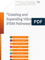 2012 CAROCP Fall Conference Presentation: Creating and Expanding Vibrant STEM Pathways