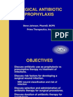 Surgical Prophylaxis