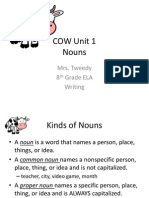 COW Unit 1 - Online Note