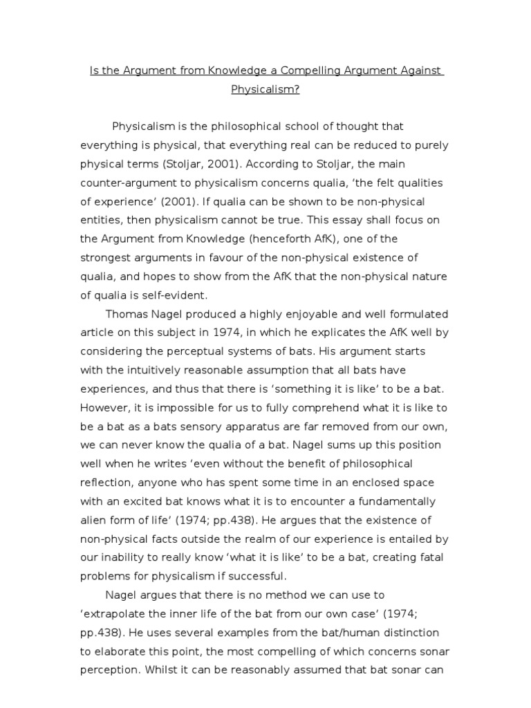 Frank jackson epiphenomenal qualia picture