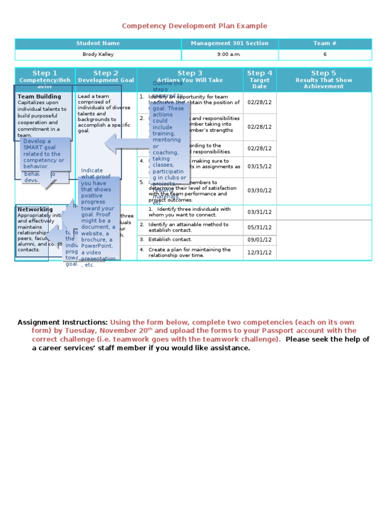 Competency Development Plan | PDF | Competence (Human Resources) | Goal
