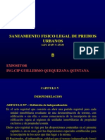 Curso Nacional de Saneamiento Fisico Legal de Predios Urbanos Ley 27157 y 27333 Colegio de Arquitectos Del Peru - Dias 16, 17, 18, 19 de Julio Del 2012_2