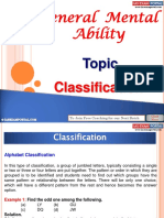 General Mental Ability Classification
