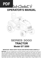 Download Cub Cadet GT3200 Manual by Kevins Small Engine and Tractor Service SN113874877 doc pdf