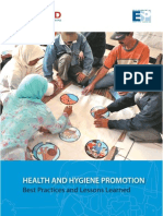 Health and Hygiene Promotion Best Practices and Lessons Learned