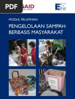 Download Modul Pengelolaan Sampah Berbasis Masyarakat by STBM Indonesia SN113884867 doc pdf