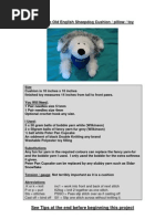 Download Rosco the Old English Sheepdog Cushion by Eddy G SN11388763 doc pdf