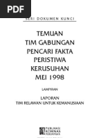 Download Seri Dokumen Kunci 2 Temuan Tim Gabungan Pencari Fakta Peristiwa Kerusuhan Mei 1998 by Muhammad Ihsan SN113898105 doc pdf