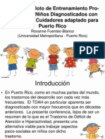 Taller Programa ADHD