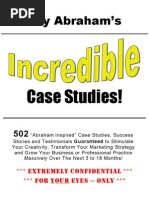 Download 502 Incredible Case Studies Jay Abraham by Rich0087 SN113912667 doc pdf