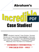 502 Incredible Case Studies Jay Abraham